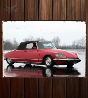 Металлическая табличка Citroen DS 19 Cabriolet 174